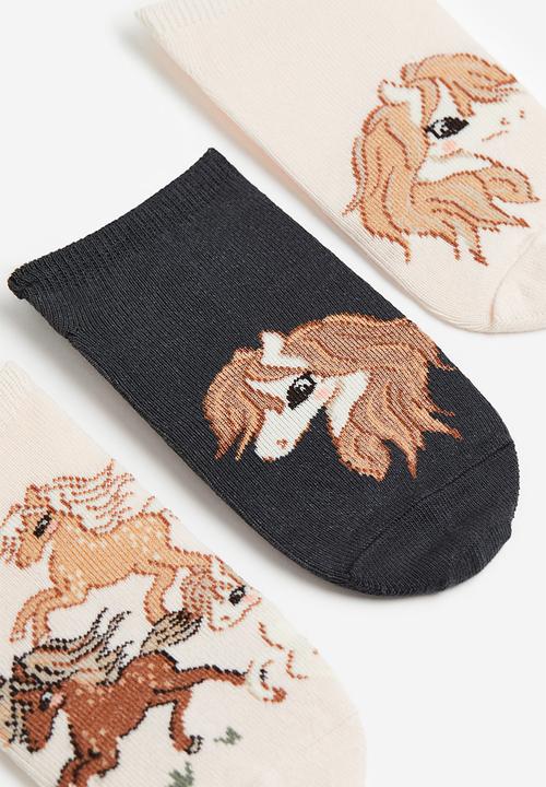 H&M - 7-pack trainer socks - multi 