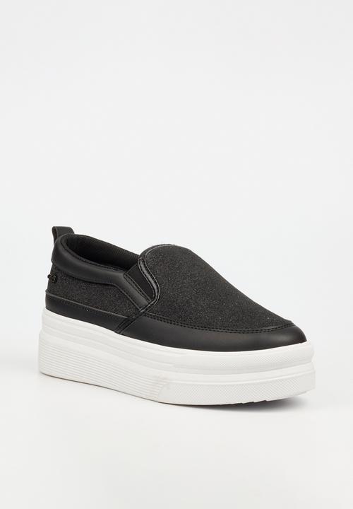 Miss Black - Swish 1 flatform - black