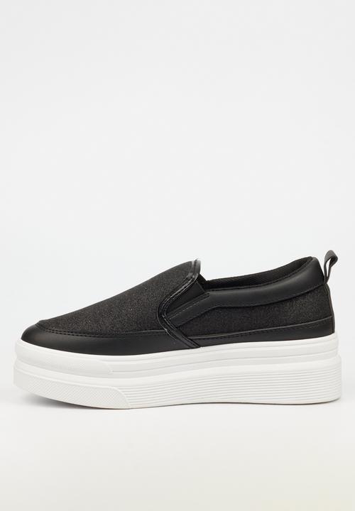 Miss Black - Swish 1 flatform - black