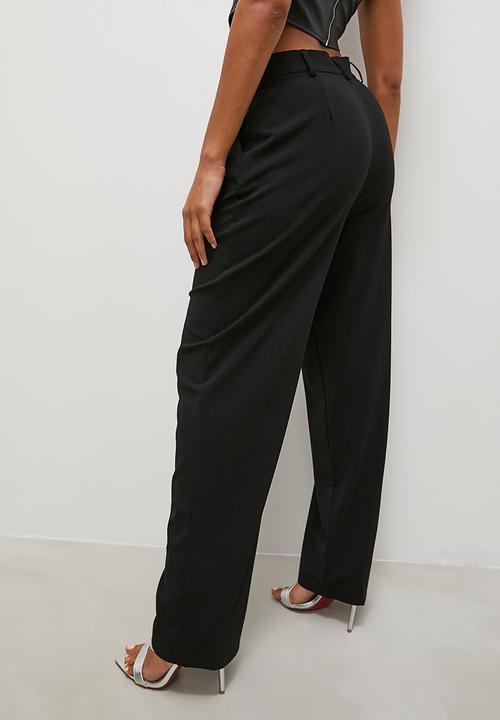 Superbalist - Co-ord straight leg trouser - black