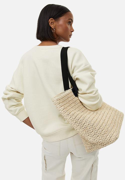 H&M - Crew-neck sweatshirt - cream