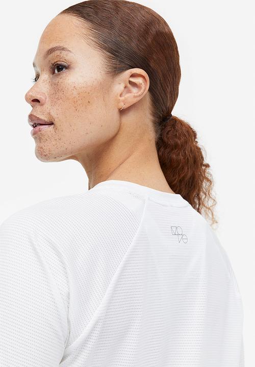 H&M - Drymove™ sports top - white