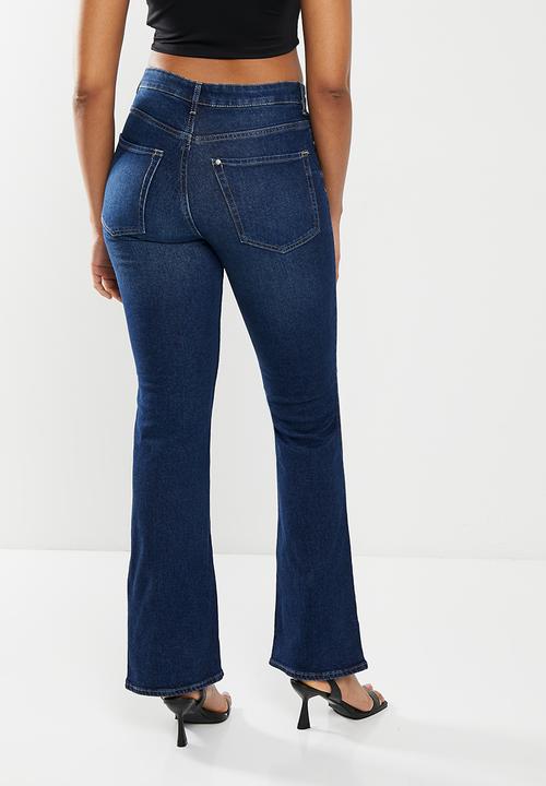 H&M - Bootcut high jeans - blue