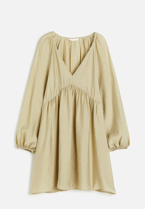 H&M - A-line dress  - light beige