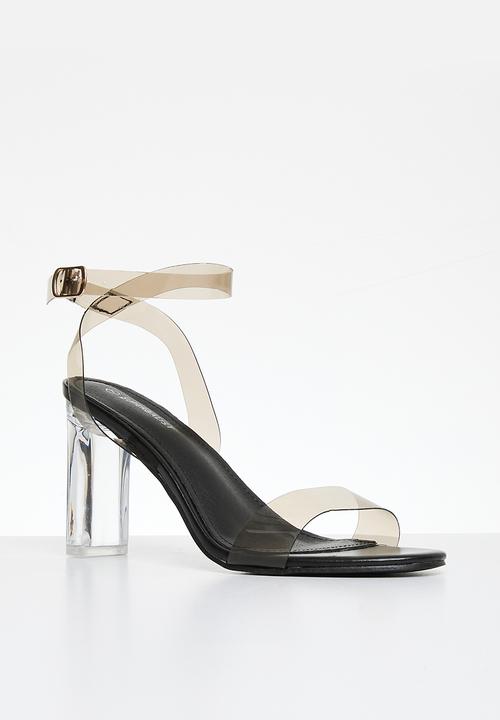 Superbalist - Aurora perspex heel - black
