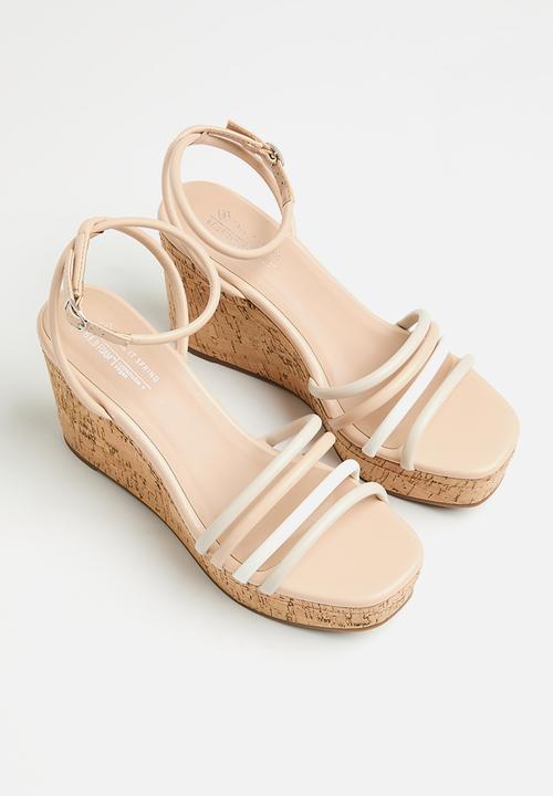 Call It Spring - Leema wedge heel - other beige