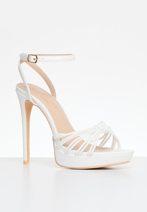 Rock & Co - Vegas 5 stiletto heel - white