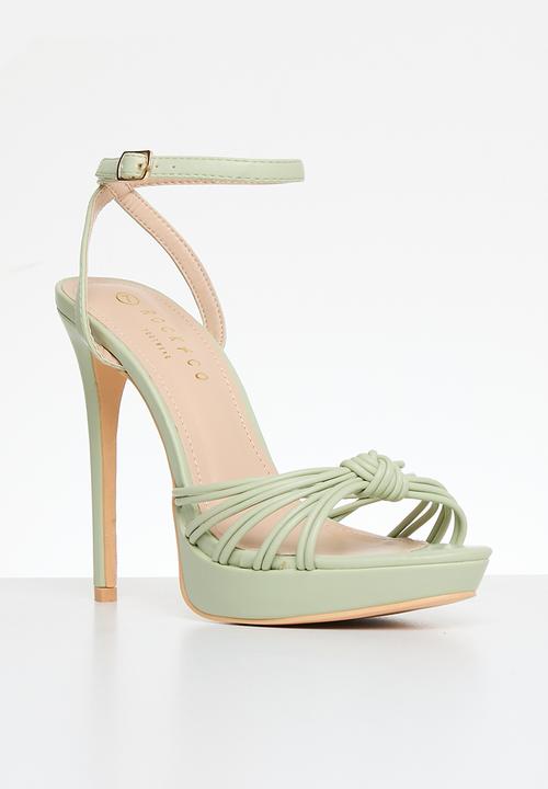 Rock & Co - Vegas 5 stiletto heel - sage