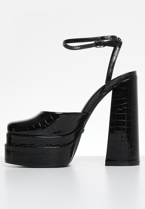Rock & Co - Sachi 9 platform heel - black