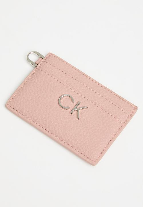 Calvin Klein - Re-lock cardholder pbl - cafe au lait