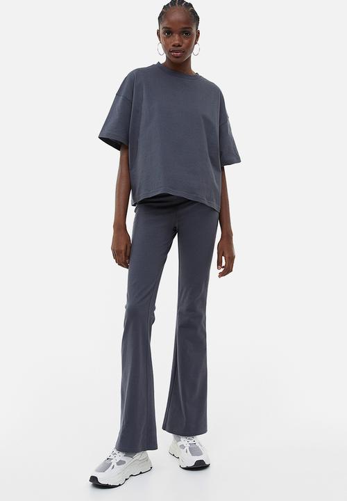 H&M - Oversized t-shirt - dark grey