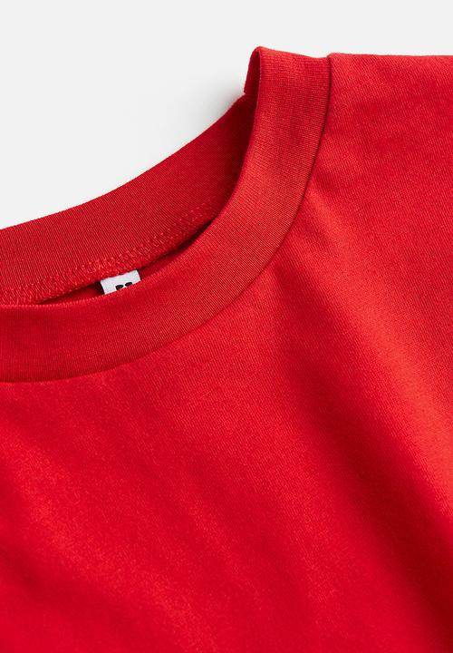 H&M - Oversized t-shirt - red authentic lifestyle