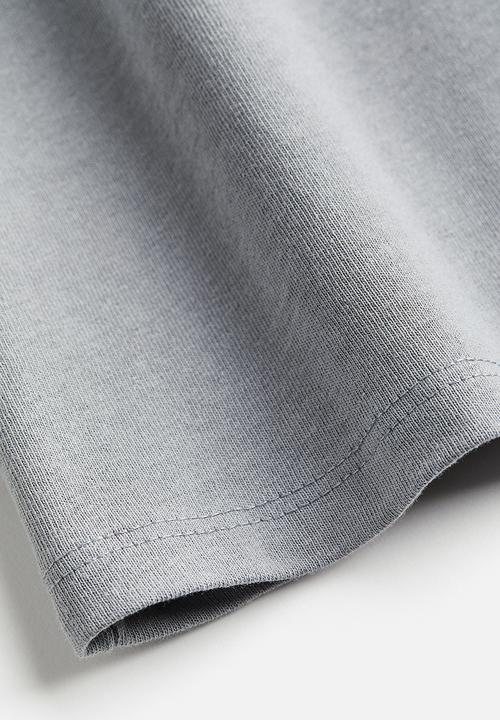 H&M - Oversized printed t-shirt - grey fleetwood mac