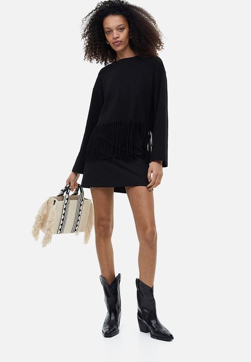 H&M - Mini skirt - black