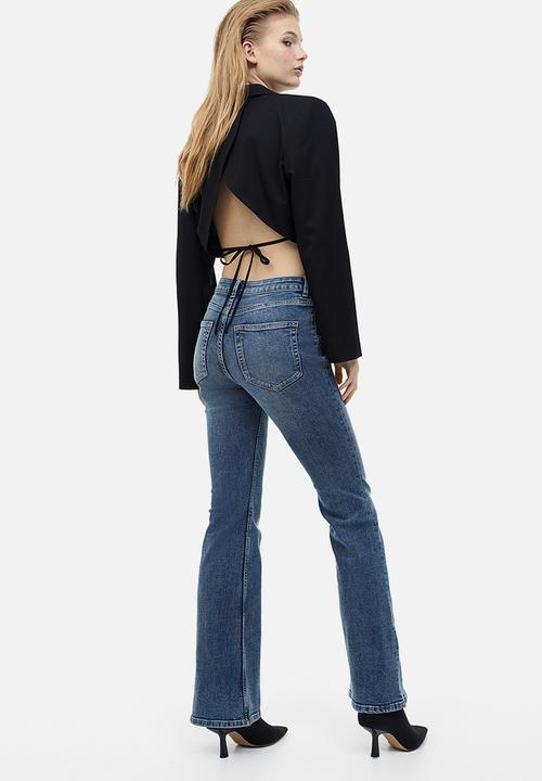 H&M - Flared high jeans - denim blue