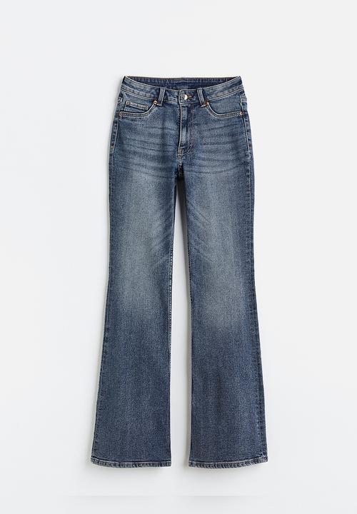 H&M - Flared high jeans - denim blue