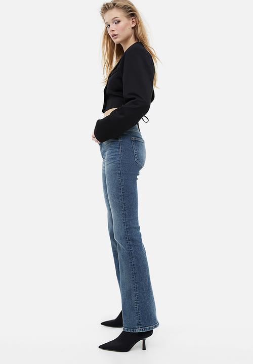 H&M - Flared high jeans - denim blue