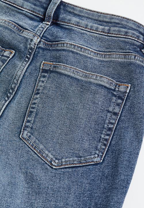 H&M - Flared high jeans - denim blue