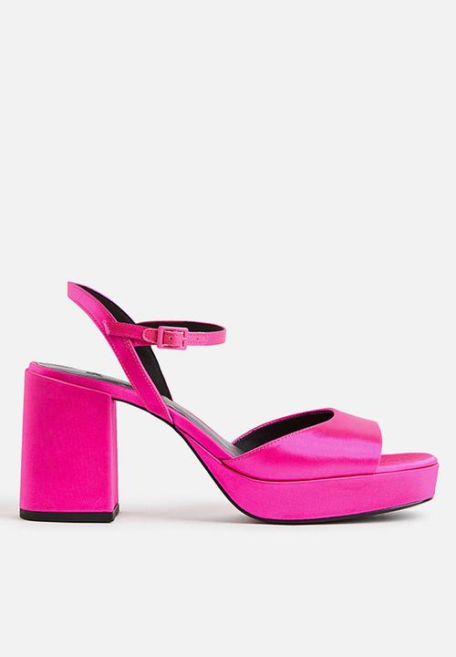 H&M - Platform sandals - bright pink