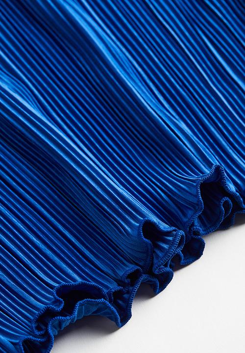 H&M - Flared leggings - bright blue 