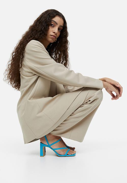 H&M - Heeled sandals - turquoise