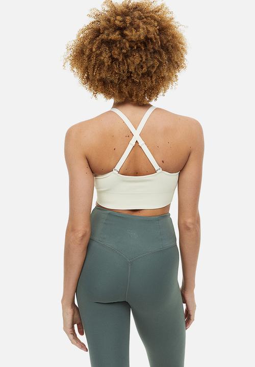 H&M - Drymove™ medium support sports bra - cream 
