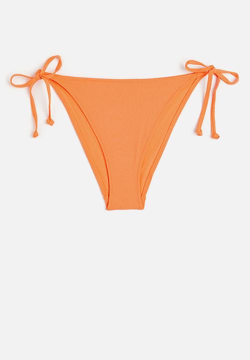 H&M - Tie tanga bikini bottoms - orange