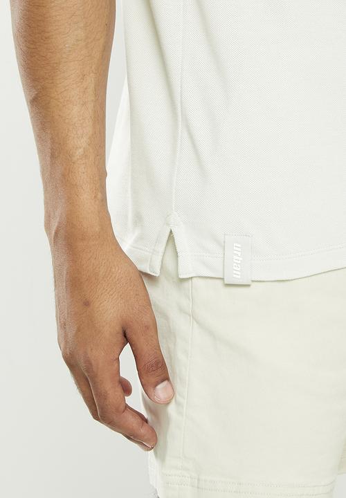 urban° - Mens Urban core pique bio polished golfer - dawn blue