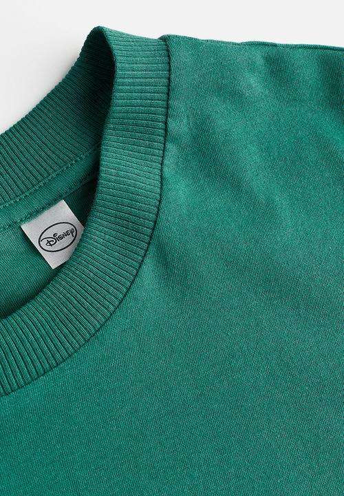 H&M - Oversized printed T-shirt - green