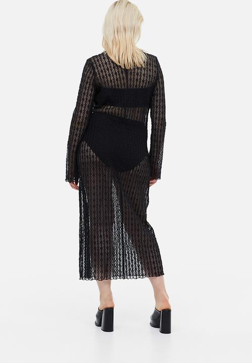 H&M - Lace dress - black