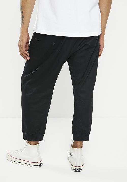 Converse - Elevated woven jogger - black