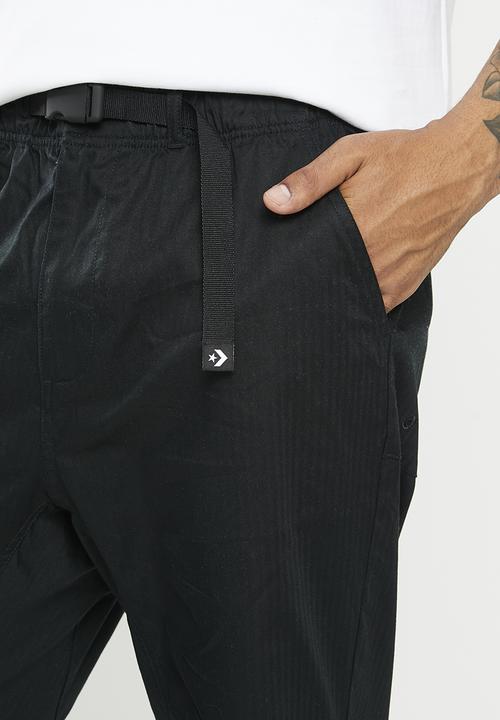 Converse - Elevated woven jogger - black
