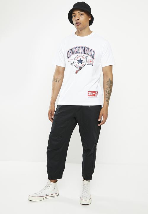Converse - Elevated woven jogger - black