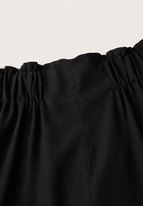 MANGO - Trousers ticket-h - black