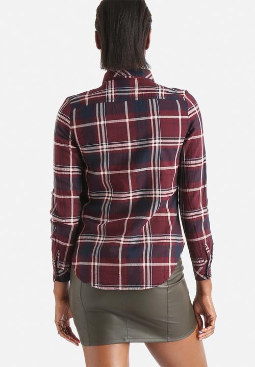 Jacqueline de Yong - Jordan Check Shirt
