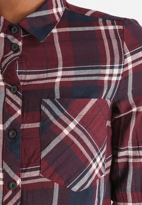 Jacqueline de Yong - Jordan Check Shirt