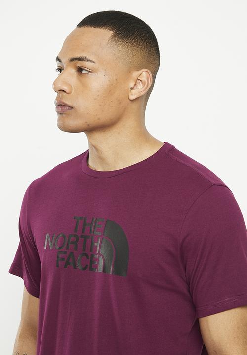 The North Face - M short sleeve easy tee - boysenberry 