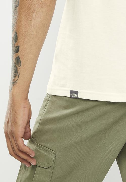 The North Face - M matterhorn face short sleeve tee - gardenia white