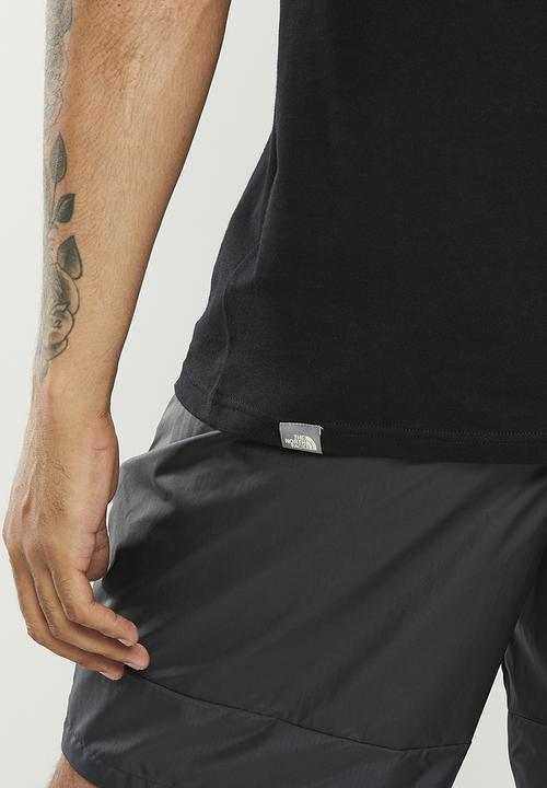 The North Face - M short sleeve north face tee - black