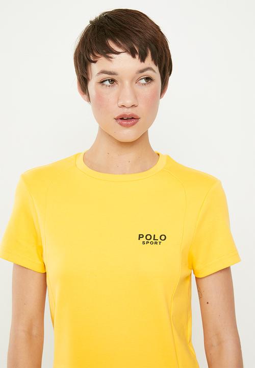 POLO - Zuri short sleeve dress - yellow