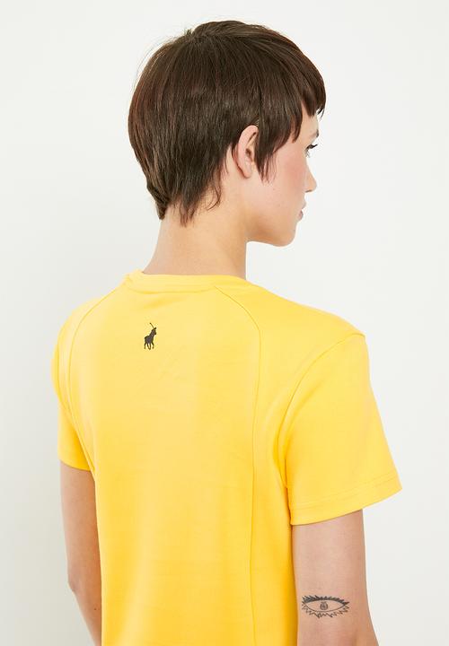 POLO - Zuri short sleeve dress - yellow