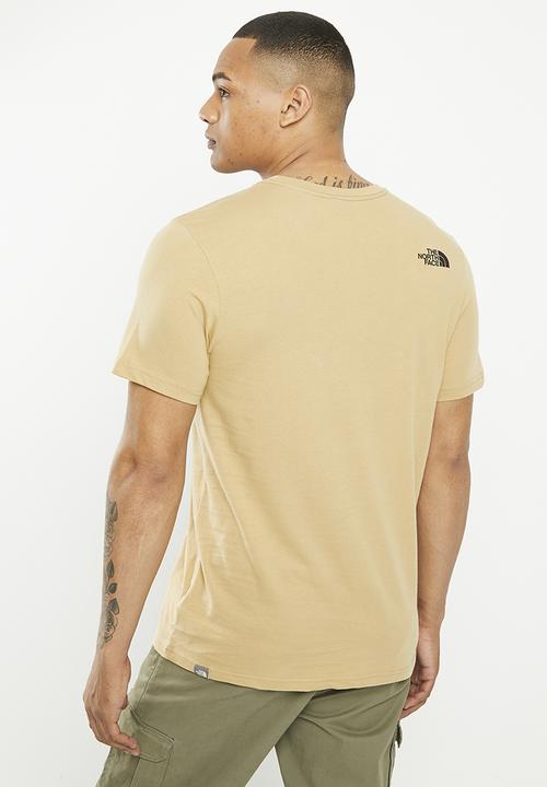 The North Face - M short sleeve simple dome tee - khaki stone
