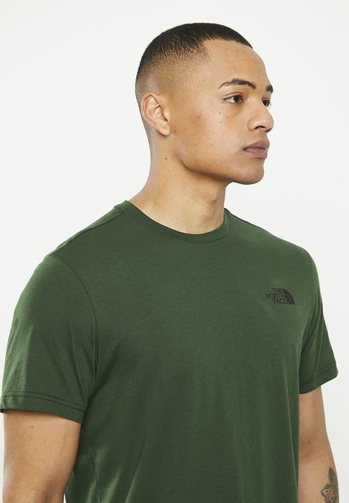 The North Face - M short sleeve simple dome tee - pine needle 