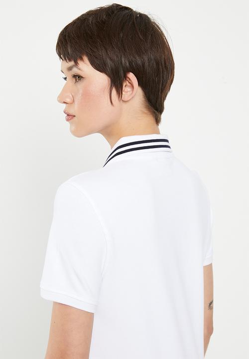 POLO - Leah golfer dress - white