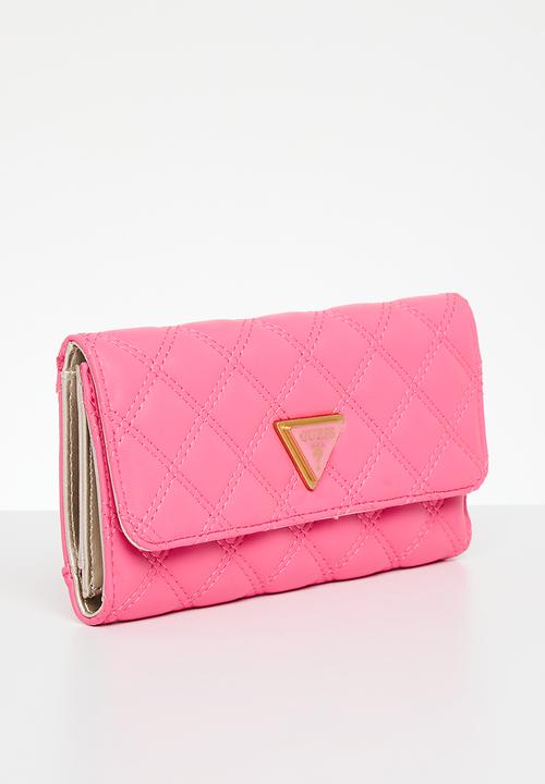 GUESS - Giully slg multiI clutch - watermelon