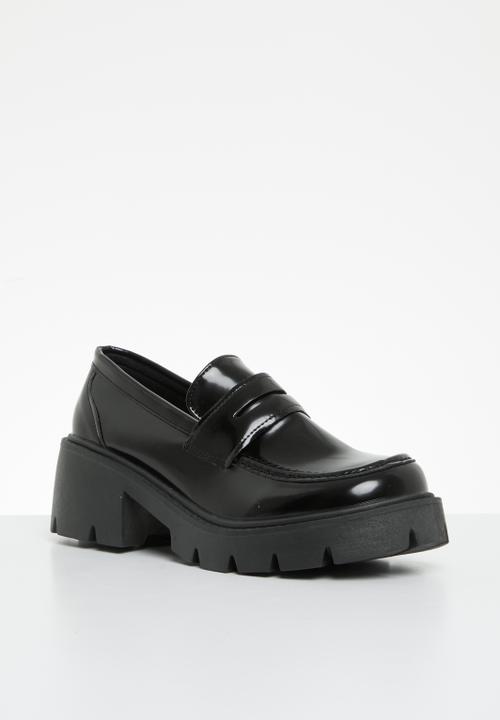 Superbalist - Irina chunky high loafer - black