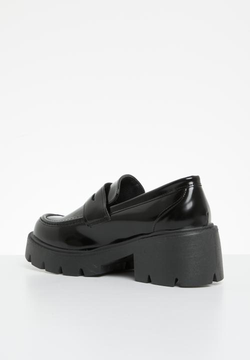 Superbalist - Irina chunky high loafer - black