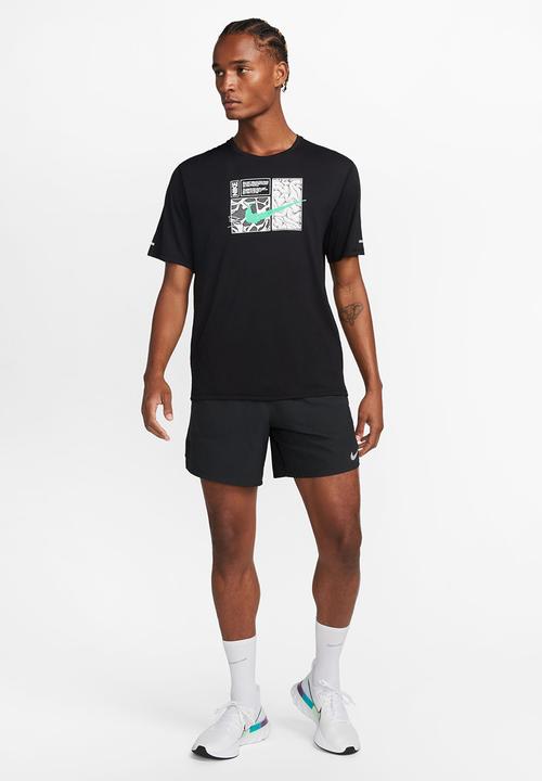Nike - Nike dry fit top dye - black 