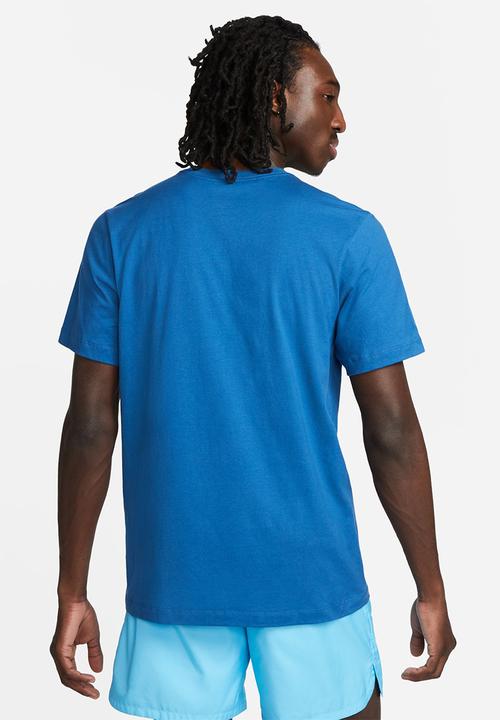 Nike - Nsw tee icon ft french fs - dk marina blue