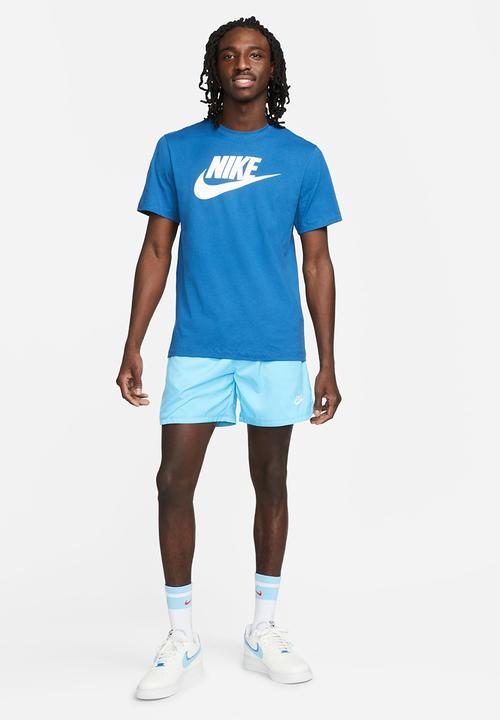 Nike - Nsw tee icon ft french fs - dk marina blue